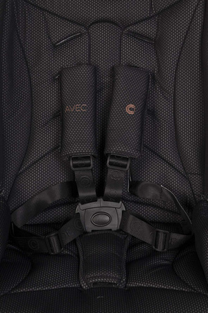 Cavoe Avec 2024 Wózek Głęboko-Spacerowy Bliźniaczy 2w1 Meteorite