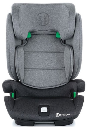 PETITE & MARS Fotelik samochodowy Elite Fix i-size 100-150 cm Misty Grey