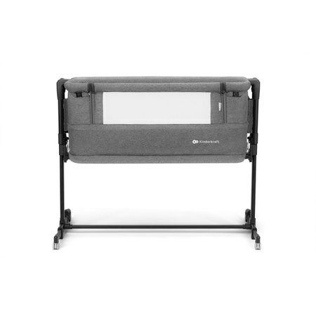 Kinderkraft Neste Grow Łóżeczko Dostawne Dark Grey