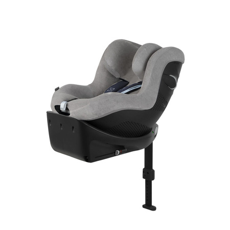 Cybex Sirona G I-Size Fotelik Samochodowy 0-20kg Plus Stoen Grey + Cybex Sirona G Line Tapicerka Letnia do Fotelika Grey