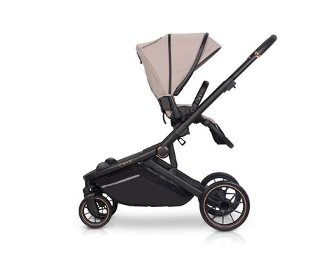 Cavoe Avec 2024 Wózek Spacerowy Bliźniaczy Taupe