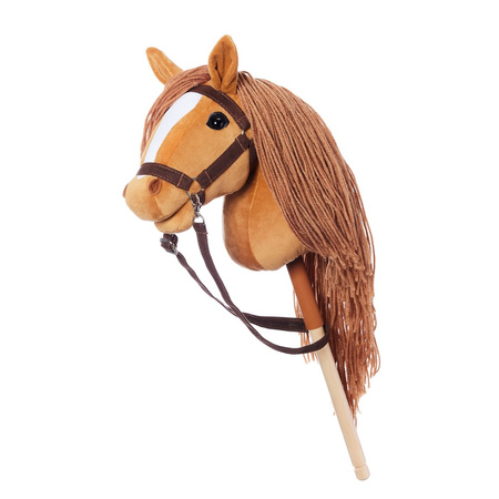 Hoppihorse Koń na Kiju Hobby Horse A4 Jasny Beż 64cm