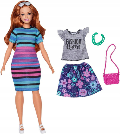 Barbie Fashionistas. Denim Floral Mattel MIX