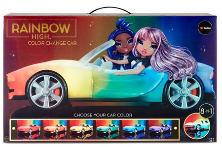Rainbow High Fashion Samochód Do Zmiany Koloru