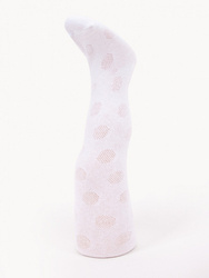 Yo! Rajstopy Żakardowe Białe Rozmiar 56-62