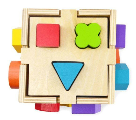 Kostka Sorter Drewniany AC7662