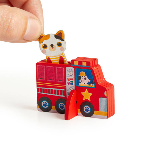 Mudpuppy Gra planszowa Straż pożarna na ratunek! 4+