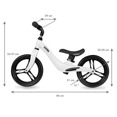Kidwell FORCE - Rowerek Biegowy White oiled