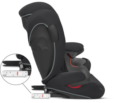 Cybex Pallas B2-Fix + Lux Fotelik Samochodowy 9-36 kg Volcano Black