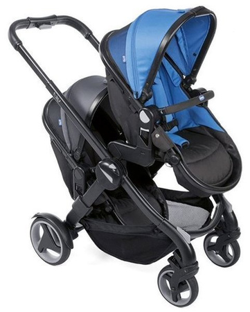 Chicco Fully Twin Bliźniaczy Wózek Wielofunkcyjny Power Blue