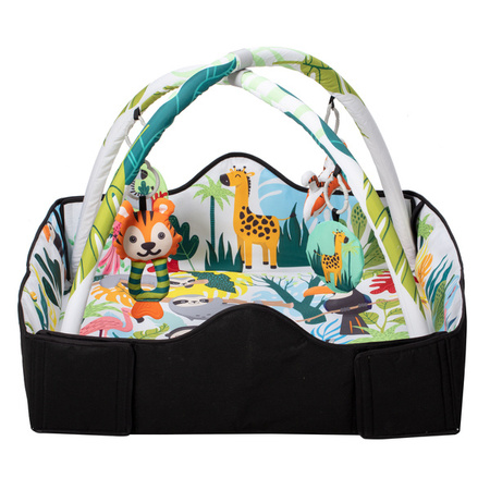 Kinderkraft Baby Tiger Mata Edukacyjna Tropicana