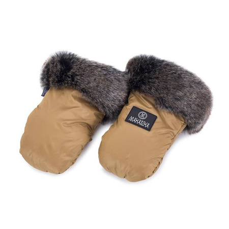 Makaszka Rękawice Do Wózka Camel