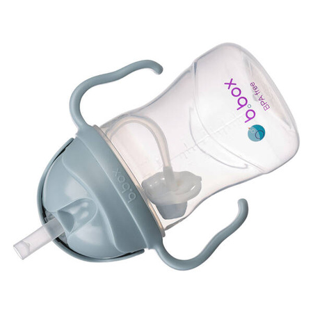 B.box Bidon ze Słomką 240 ml Błękitny