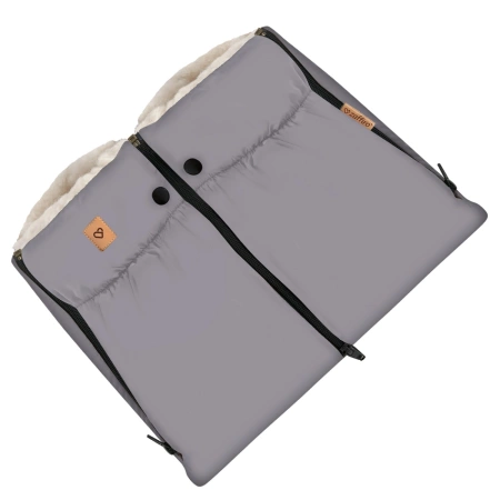 Zaffiro Mufka do Wózka Aspen Steel Grey