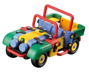 Mic-o-Mic Wesoły Konstruktor - Samochód Terenowy