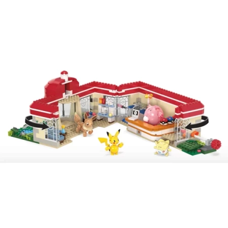 Mattel Mega Pokemon - Leśne Centrum Pokemonów Zestaw Klocków Konstrukcyjnych
