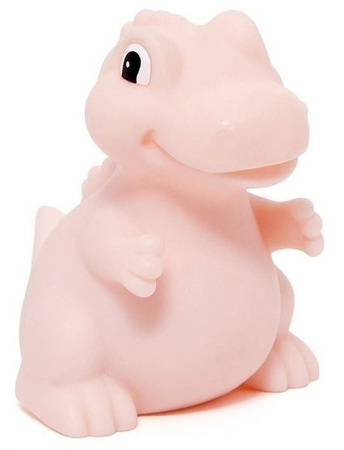 Petit Monkey Miękka Pastelowa Lampka Nocna LED T-rex Różowy