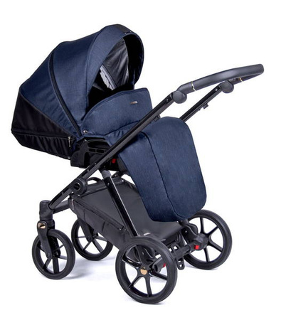 Coletto Axiss Wózek Głęboko-Spacerowy Rama Czarna AX-08