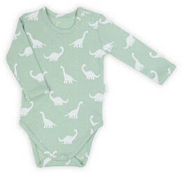 Nicol Body Bawełniane Długi Rękaw W Dinozaury Rozmiar 80