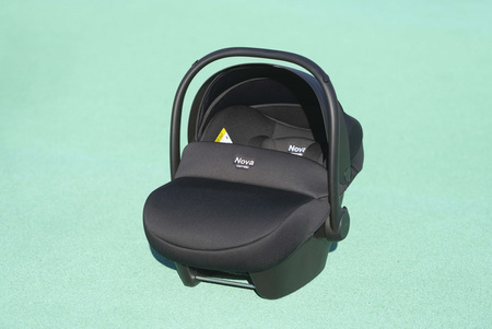 Carrello Nova CRL-16101 Fotelik Samochodowy 0-13kg + Baza Nova Black Line