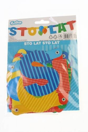 Godan Girlanda Papierowa Sto Lat