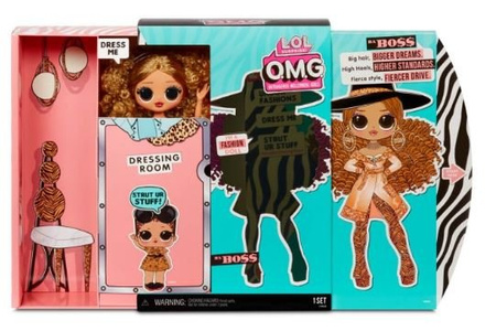 L.O.L. Lol Surprise OMG Doll Laleczka Da Boss Series 3 Doll Da Boss