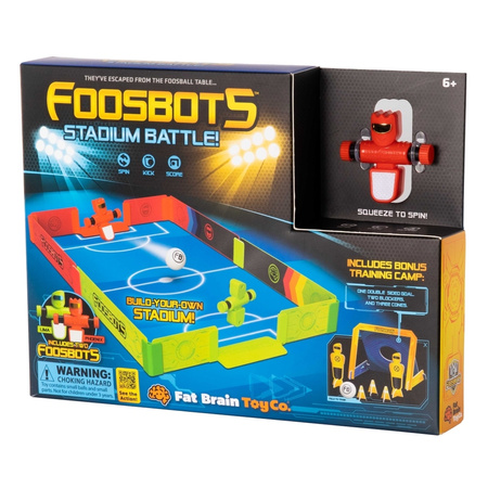 Fat Brain Toy Foosbots Gra Piłkarzyki Stadion Piłkarski