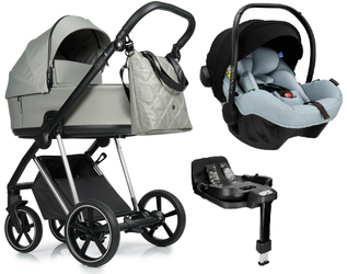 Roan Ivi 2.0 Wózek Głęboko-Spacerowy + Avionaut Pixel Pro 2.0 C Fotelik Samochodowy + Baza