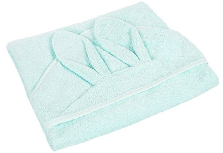 Canpol Babies Okrycie Kąpielowe Dla Niemowląt 100x100cm 26/802 Turkusowy