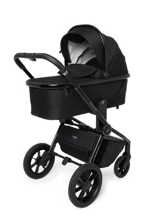 Muuvo Quick SE 2 Wózek Głęboko-Spacerowy Sunset Black + Cybex Aton B2 i-Size Fotelik Samochodowy 0-13kg + Baza One Volcano Black