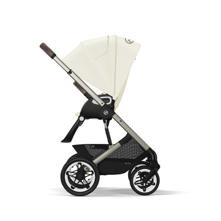 Cybex Talos S Lux Wózek Głęboko-Spacerowy Rama Taupe Seashell Beige
