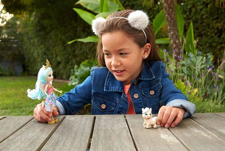 Barbie Enchantimals Lalka+zwierz.domowe FNH22 Paolina Pegasus & Wingley GYJ03