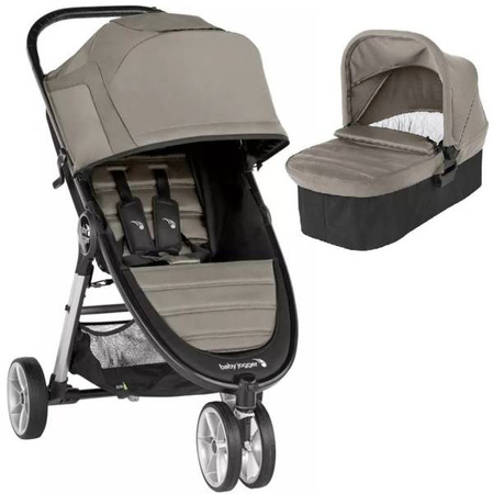 Baby Jogger Wózek Spacerowy City Mini 2 Single + Gondola Zestaw 2w1 SEPIA