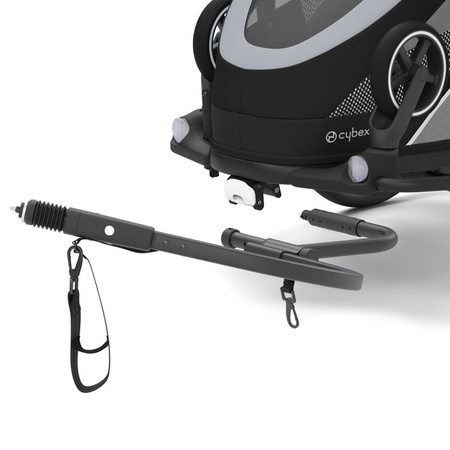 Cybex Zeno Bike Przyczepka Rowerowa All Black