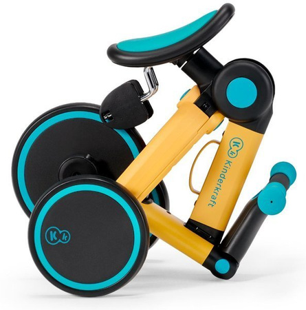 Kinderkraft 4TRIKE Rowerek Trójkołowy Primrose Yellow