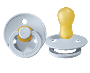 Bibs Smoczek Uspokajający Kauczukowy r.L BABY BLUE