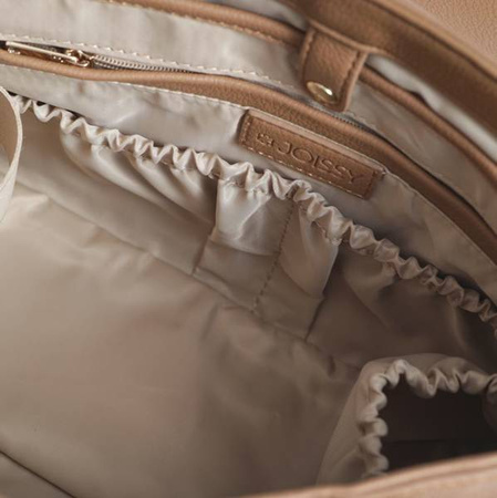 Joissy Torebka Crossbody I Organizer Do Wózka 2w1 Dla Mamy Midi Blush Beige