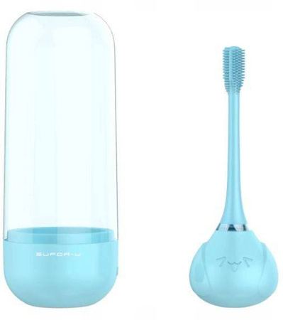InnoGIO Soniczna Elektryczna Szczoteczka z Funkcją 360° Niebieska