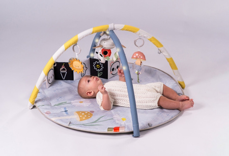 Taf Toys Mata Edukacyjna z Melodią i Światełkami – Melody Bloom Gym