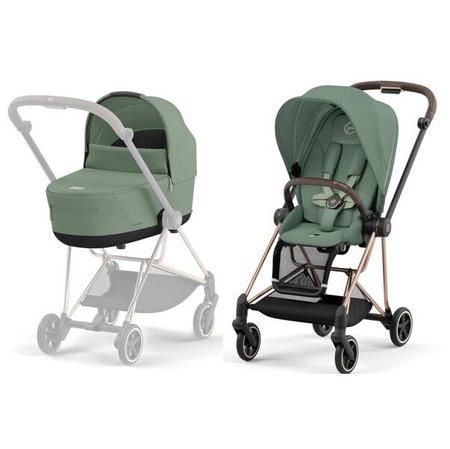 Cybex Mios 3.0 Wózek Głęboko-Spacerowy Leaf Green
