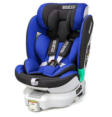 Sparco SK6000i Isofix Fotelik Samochodowy 9-25kg Czarno-Niebieski