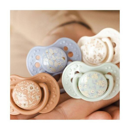 Lovi Smoczek Uspokajający Dynamiczny 18msc Silikonowy Blossom Ivory 22/924girl