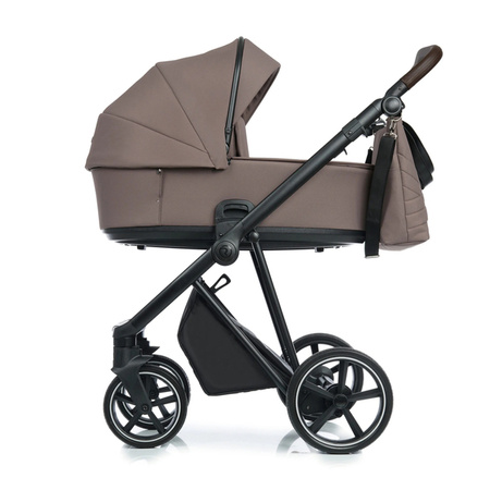 Roan Ivi 2.0 Wózek Głęboko-Spacerowy Rama Czarna Cocoa