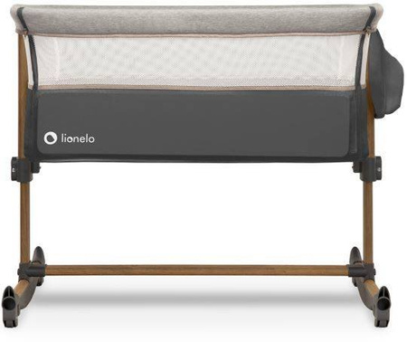 Lionelo Leonie Łóżeczko Dostawne Turystyczne Stone Grey