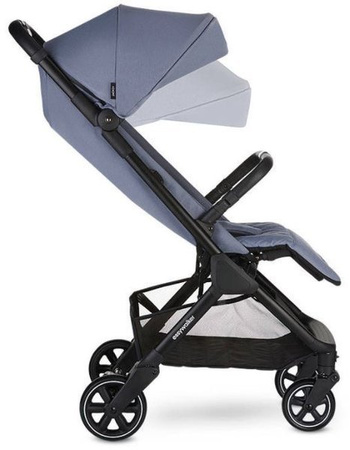 Easywalker Jackey Kompaktowy Wózek Spacerowy z Torbą Transportową Pebble Grey