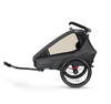 Qeridoo Kidgoo1 Przyczepka Rowerowa Steel Grey