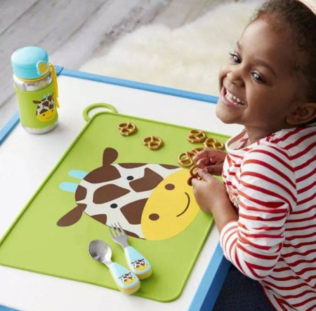 Skip Hop Stalowy Bidon Żyrafa