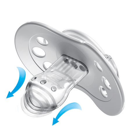 Lovi Dynamiczny Stardust Smoczek Uspokajający 3-6 m 22/893 Blue