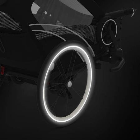 Cybex Zeno Bike Przyczepka Rowerowa All Black