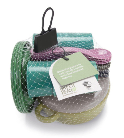 Dantoy GREEN BEAN Zestaw obiadowy z recyklingu